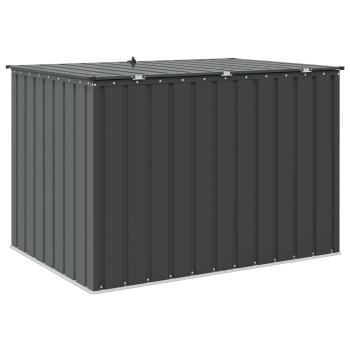 Gartenlagerbox Schwarz 151,5 x 107 x 100 cm Stahl