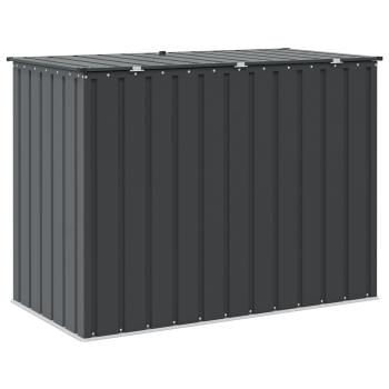 Gartenlagerbox Schwarz 151,5 x 82 x 110,5 cm Stahl