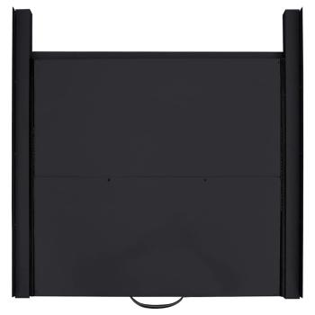 Waschmaschinen Zwischenablage Schwarz 60 x 60 x 8 cm Stahl