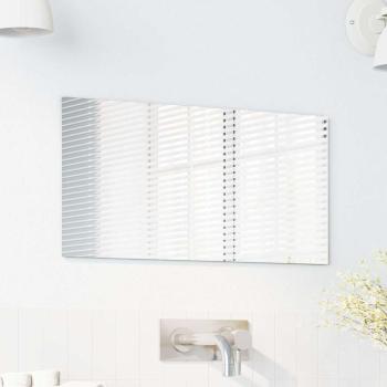 Wandspiegel 30 x 60 cm Gehärtetes Glas