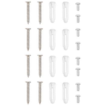 Duschsystem Schwarz 45 x 20 x 96 cm Messing, Sus201 und ABS