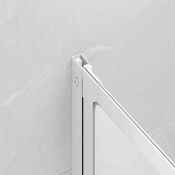 Badewannenbildschirm Matt 120 x 117 cm Aluminium & PP-Paneel