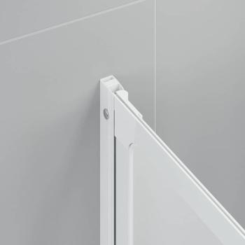 Badewannenbildschirm Matt 168 x 140 cm Aluminium & PP-Paneel