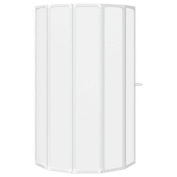 Badewannenbildschirm Matt 168 x 140 cm Aluminium & PP-Paneel