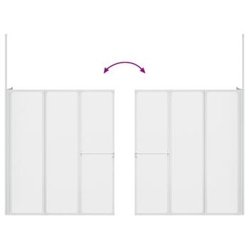 Badewannenbildschirm Matt 120 x 70 x 137 cm