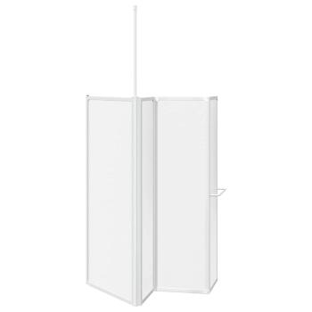 Badewannenbildschirm Matt 120 x 70 x 137 cm