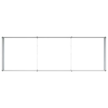 Hochbeet Hellbraun 240 x 80 x 45 cm Verzinkter Stahl