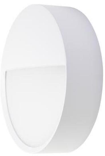 ARDEBO.de Brumberg EYE LED-Wandanbauleuchte, 230 V AC, 50 Hz, 12W, 110°, 3.000 K / 4.000 K / 5.700 K, 3CCT, schaltbar, weiß struktur (10037173)