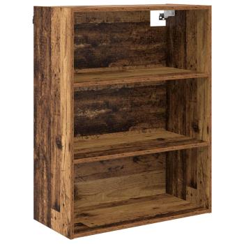 Highboard Altholz 69,5 x 34 x 180 cm Holzwerkstoff