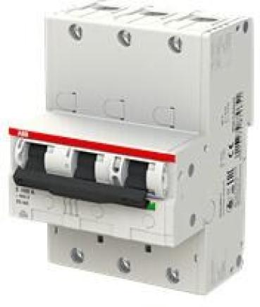 ABB S753DR-E100 Hauptleitungsschutzschalter SH-Schalter in E-Charakteristik, 25kA, 100A, 3Polig (2CDH783010R0822)