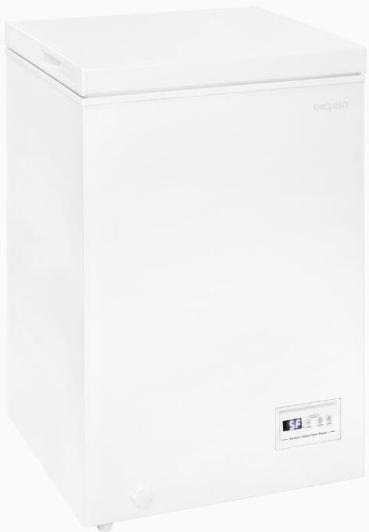 ARDEBO.de Exquisit GT101-E-040E Stand Gefriertruhe, 54,5 cm breit, 98 L, weiß