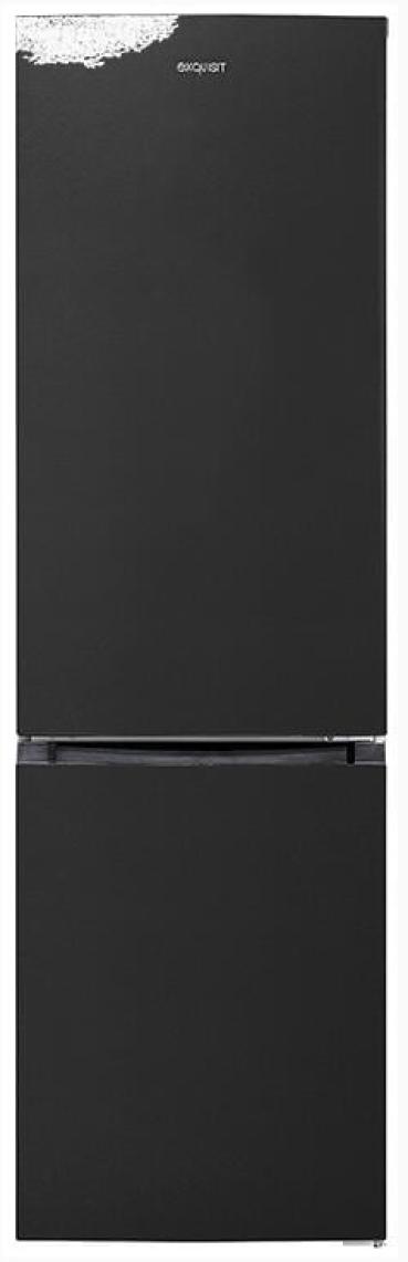 ARDEBO.de Exquisit KGC265-70-NF-040C Stand Kühl-Gefrierkombination, 54,5 cm breit, 253 L, NoFrost, inoxlook-az