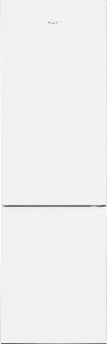 ARDEBO.de Exquisit KGC265-70-H-010D Stand Kühl-Gefrierkombination, 55 cm breit, 259 L, LED Beleuchtung, weiß