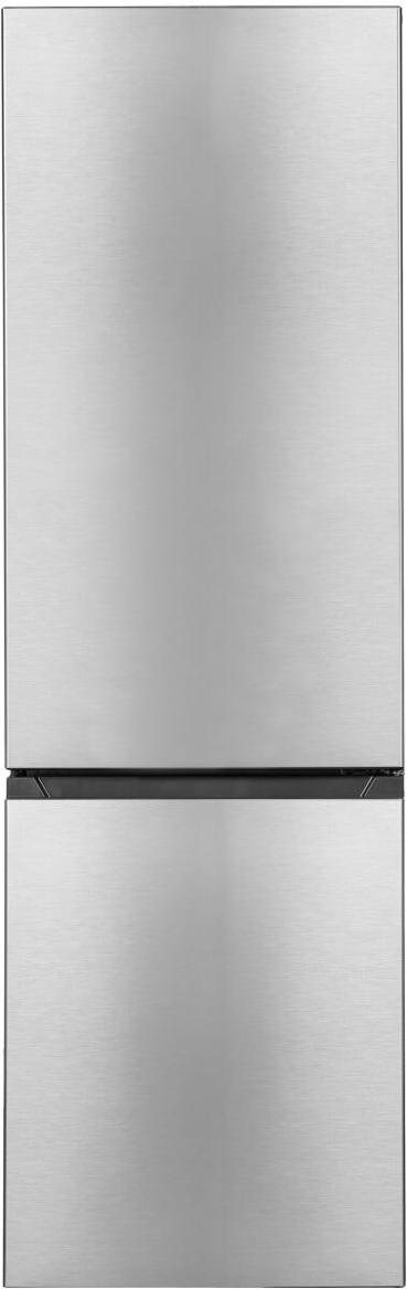 ARDEBO.de Exquisit KGC265-70-H-010D Stand Kühl-Gefrierkombination, 55 cm breit, 259 L, LED Beleuchtung, inoxlook