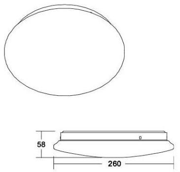 Brumberg PANAY MINI LED-Deckenanbau-Downlight, 3CCT, Phasenabschnitt, dimmbar, weiß glänzend, 1800 lm, 6.500 K, weiß (12574073)