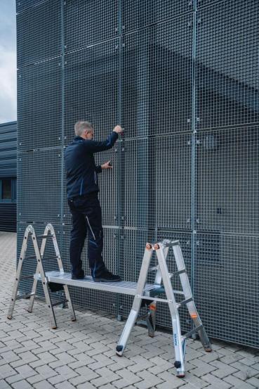 Krause 123701 Stabilo Professional Alu-Teleskop-Bohle, 1,75m - 3,5m