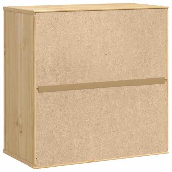 Schrank mit Regal Honig 60 x 32 x 40 cm Massives Kiefernholz