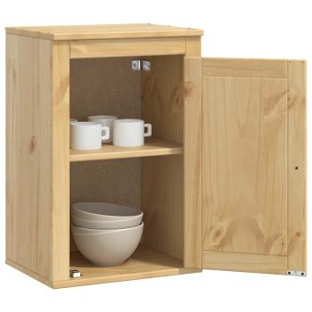 Schrank mit Regal Honig 60 x 32 x 40 cm Massives Kiefernholz