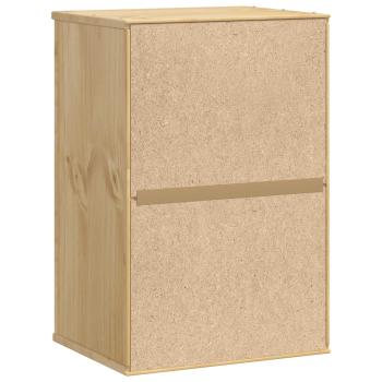 Schrank mit Regal Honig 60 x 32 x 40 cm Massives Kiefernholz