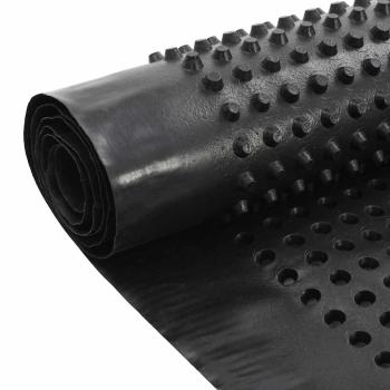 Entwässerungsfolie Schwarz 1 x 10 m HDPE