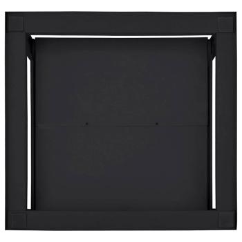 Waschmaschinen-Podest Schwarz 64 x 55 x 32,5 cm Stahl