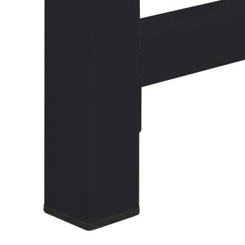 Waschmaschinen-Podest 2 pcs Schwarz 64 x 55 x 32,5 cm Stahl