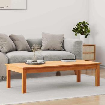 ARDEBO.de - Couchtisch Max Braun 110 x 50 x 30 cm Massives Kiefernholz