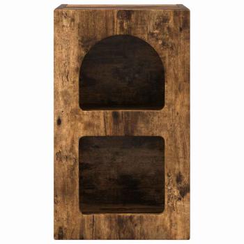 Nachttisch Geräucherte Eiche 29,5 x 35 x 50 cm Holzwerkstoff