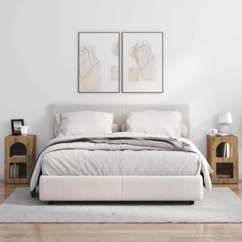 Nachttisch 2 pcs Artisan-Eiche 29,5 x 35 x 50 cm Holzwerkstoff