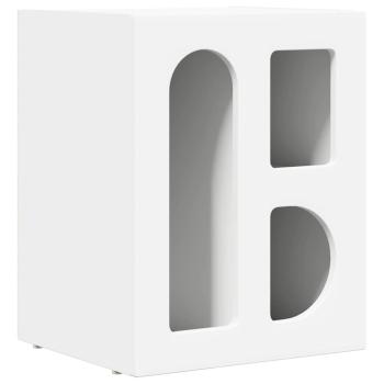 Nachttisch 2 pcs Weiß 40 x 35 x 50 cm Holzwerkstoff