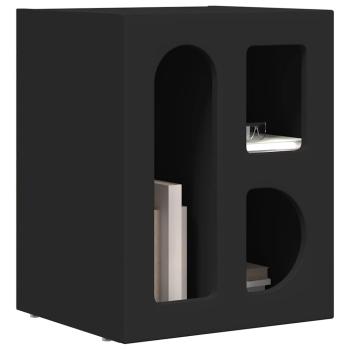 Nachttisch 2 pcs Schwarz 40 x 35 x 50 cm Holzwerkstoff