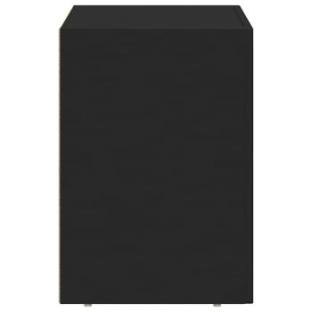 Nachttisch 2 pcs Schwarz 40 x 35 x 50 cm Holzwerkstoff