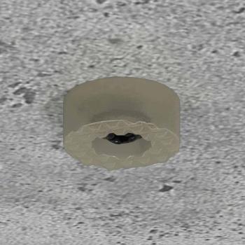 Nachttisch Beton Grau 40 x 35 x 50 cm Holzwerkstoff