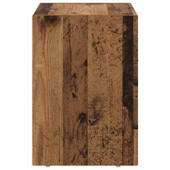 Nachttisch 2 pcs Altholz 40 x 35 x 50 cm Holzwerkstoff