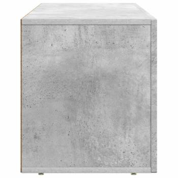 TV-Schränk Beton Grau 100 x 35 x 40 cm Holzwerkstoff