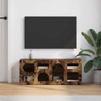 TV-Schränk Geräucherte Eiche 100 x 35 x 40 cm Holzwerkstoff