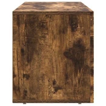 TV-Schränk Geräucherte Eiche 100 x 35 x 40 cm Holzwerkstoff