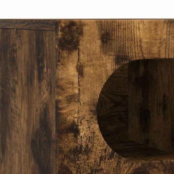 TV-Schränk Geräucherte Eiche 100 x 35 x 40 cm Holzwerkstoff