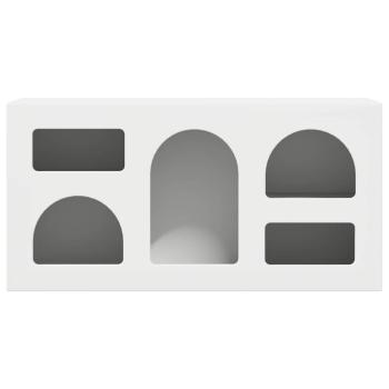 TV-Schränk Weiß 80 x 35 x 40 cm Holzwerkstoff