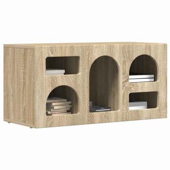 TV-Schränk Sonoma-Eiche 80 x 35 x 40 cm Holzwerkstoff