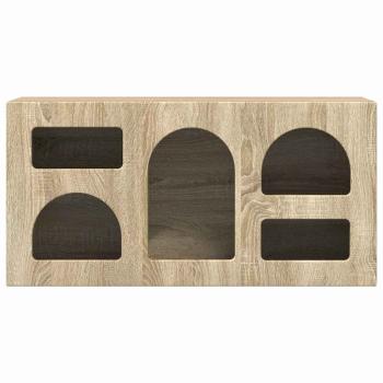 TV-Schränk Sonoma-Eiche 80 x 35 x 40 cm Holzwerkstoff