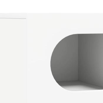 TV-Schränk Weiß 60 x 35 x 40 cm Holzwerkstoff