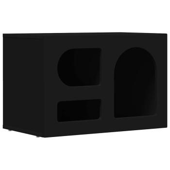 TV-Schränk Schwarz 60 x 35 x 40 cm Holzwerkstoff