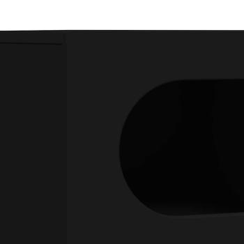 TV-Schränk Schwarz 60 x 35 x 40 cm Holzwerkstoff