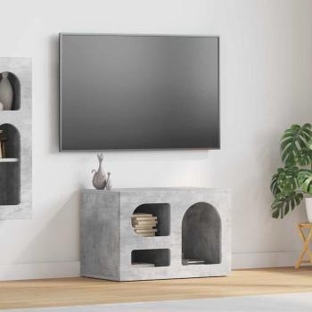 ARDEBO.de - TV-Schränk Beton Grau 60 x 35 x 40 cm Holzwerkstoff
