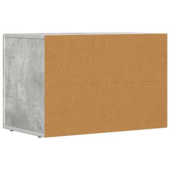 TV-Schränk Beton Grau 60 x 35 x 40 cm Holzwerkstoff