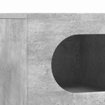 TV-Schränk Beton Grau 60 x 35 x 40 cm Holzwerkstoff