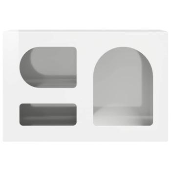 TV-Schränk Hochglanz Weiß 60 x 35 x 40 cm Holzwerkstoff