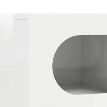 TV-Schränk Hochglanz Weiß 60 x 35 x 40 cm Holzwerkstoff