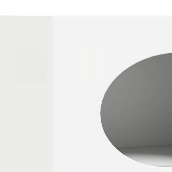 Sideboard Weiß 40 x 35 x 100,5 cm Holzwerkstoff